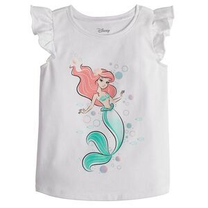 Disney Jumping Beans Girls Toddler Kids Little Mermaid Ariel Top. 18 Months.